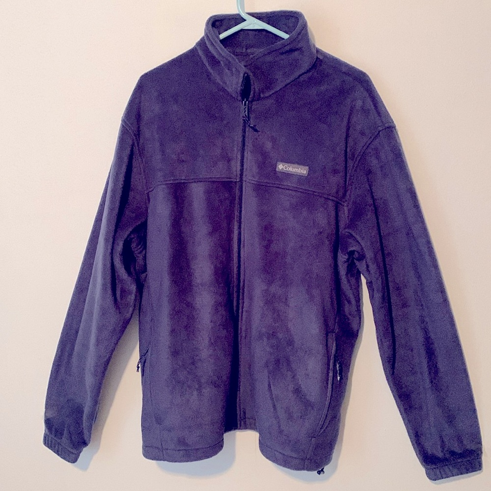 Columbia Men’s Fleece Zip Down Jacket NWOT